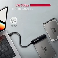 Ladica za HDD/SSD AXAGON ADSA-FP2C, 2.5", SATA, USB 3.2, crna