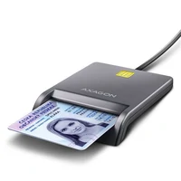 Čitač pametnih kartica AXAGON CRE-SM3T, USB-A, Smart/ID, USB 2.0