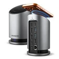 USB HUB 3x USB-A + 1x USB-C, GLAN, HDMI, DP, PD 100W, 15W wireless