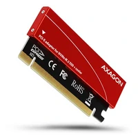 PCIe adapter AXAGON PCEM2-S, PCIe 4.0 x4, M.2 NVMe, hladnjak