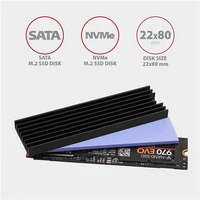 Hladnjak AXAGON CLR-M2L6, za M.2 SSD 80mm, aluminijski