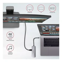 Hub AXAGON HMC-5, 2xUSB-C 3.2 Gen2, 2xUSB-A, HDMI, PD 60W, 10Gbps