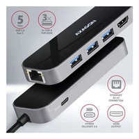 Hub AXAGON HMC-6GL, USB-C, 6-u-1