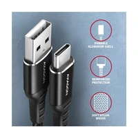 Kabel AXAGON BUCM-CM10AB, USB-C na USB-C 2.0, 1m, crni