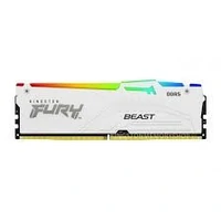 Memorija KINGSTON FURY Beast RGB 16GB, DDR5, 6800MHz, DIMM, CL34, AMD EXPO, bijela