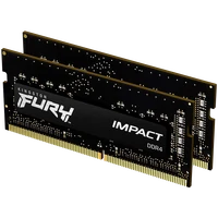Memorija KINGSTON FURY Impact 32GB (2x16GB), DDR4, 3200MHz, SO-DIMM, CL20