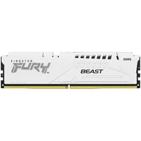 Memorija KINGSTON FURY Beast RGB 16GB, DDR5, 5600MHz, DIMM, CL36, AMD EXPO, bijela