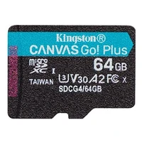 Memorijska kartica KINGSTON Canvas Go! Plus 64GB, microSDXC, UHS-I, U3, V30 + adapter
