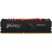 Memorija KINGSTON FURY Beast RGB 32GB, DDR4, 3200MHz, DIMM, CL16