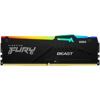 Memorija KINGSTON FURY Beast RGB 16GB, DDR5, 6000MHz, DIMM, CL30
