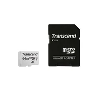 Memorijska kartica TRANSCEND 300S 64GB, microSDXC, Class 10, UHS-I + adapter