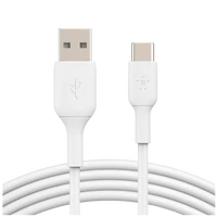 Kabel BELKIN Boost Charge, USB-A na USB-C, 1m, bijeli (CAB001bt1MWH)
