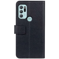 Maskica JUST IN CASE PU-Leather Book Case za MOTOROLA Moto G60s, crna