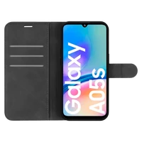 Maskica JUST IN CASE PU-Leather Book Case za SAMSUNG Galaxy A05S, crna