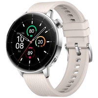 Pametni sat ONEPLUS Watch 3 43mm, srebrni, bijela silikonska narukvica (5491100422)