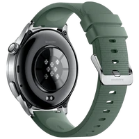 Pametni sat XIAOMI Watch 5, srebrni, zelena silikonska narukvica (BHR07WPGL)