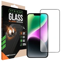 Zaštita za ekran STRIKER D3O Tempered Glass Edge To Edge, za APPLE iPhone 13/13 Pro/14/16e/17e