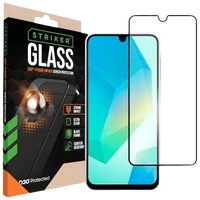 Zaštita za ekran STRIKER D3O Tempered Glass Edge To Edge, za SAMSUNG Galaxy A16 4G/5G/A26 5G
