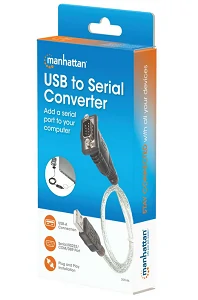 Kabel MANHATTAN, USB-A na RS232 DB9, 45cm