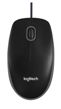 Miš LOGITECH M100, žičani, tamnosivi