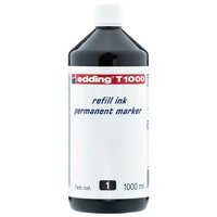 Tinta za marker permanentni 1000 ml Edding T1000 crna