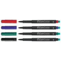 Marker permanentni 1,0 mm Multimark Faber-Castell 152504/4boje