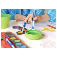 Pregača za likovni s rukavima 43x57 cm Faber-Castell 201203 plava blister