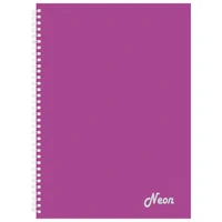 Blok kolegij A4 crte 100L perforacija+4rupe Poly Neon Connect sortirano