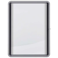 Ploča oglasna magnetna-staklena krilna vrata 100x75,2x3,7 cm Nobo 1902560 bijela