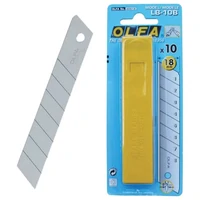 Nož za skalpel 18 mm pk10 Olfa LB-10B srebrni blister