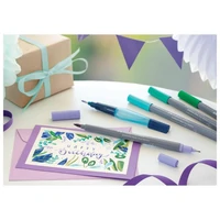 Marker obostrani akvarel 24boje Goldfaber Faber-Castell 164624 sortirano blister