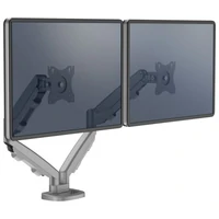 Držač monitora dvostruki EPPA Fellowes 9683301 srebrni
