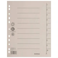 Pregrada kartonska A4 250g pk100 Donau 8610001-25 krem