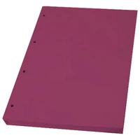 Pregrada kartonska 22,5x29,7 cm pk100 Fornax crvena