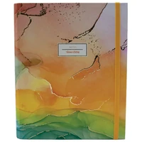 Organizer 18x23 cm 108L spiralni s gumicom Aquarel 1 Marker 1793