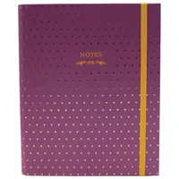 Blok kolegij B5 crte 96L s gumicom Dots 3 Marker rozi 1785