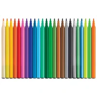 Flomaster školski  18+6boja Dino Faber Castell 554222 blister