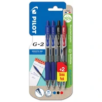 Roler gel grip 0,7 mm G2 pk2+2gratis Pilot BL-G2-7 sortirano blister
