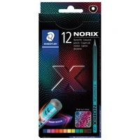 Boje drvene  12boja Norix Staedtler 186 C12 blister