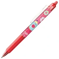 Roler gel 0,7 mm Frixion ball clicker piši-briši Sweet Paradise Pilot (plavi ispis) rozi