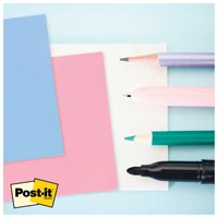 Blok samoljepljiv 73x73 mm 36L Post-it 3M. 600-1TRSPB prozirno plavi blister