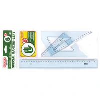 Geometrijski set  za ljevake 1/3 Arda 70420MAN blister