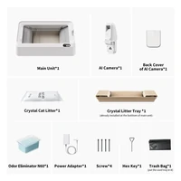 Pametni WC za mačke PETKIT Purobot Crystal Duo, s AI kamerom