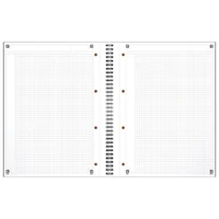 Blok kolegij A4 karo 80L perforacija+4rupe International notebook Oxford 100103664