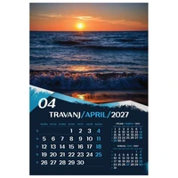 Kalendar "Okom sanjara 2027" 13 listova, spirala