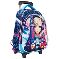 Ruksak školski s kotačićima XT Gamer Girl 26.Connect