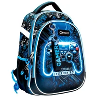 Ruksak školski anatomski lagan XT Gamer Blue 26.Connect