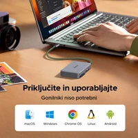 Višenamjenska kutija UGREEN, s čitačem TF/SD kartica