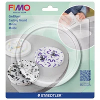 Kalup za modeliranje krug Fimo casting powder Staedtler 8742 56 blister