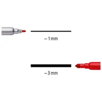 Flomaster školski  10boja obostrani Noris Staedtler 320 NWP10 (zamjena 000058363)